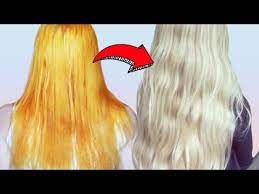 Die haare sind frisch gefärbt und schon erscheint das nächste problem: Haare Richtig Blondieren Gelbstich Entfernen Bonnytrash Youtube