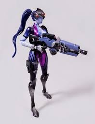New 7 Overwatch Ow Widowmaker Figure Pvc Decoration Figurines Statue Toy Model Widowmaker Figure Overwatch Widowmaker