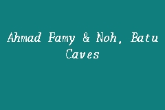 Nessun dipendente di ahmad famy & noh ha ancora pubblicato una foto. Ahmad Famy Noh Batu Caves Firma Guaman In Batu Caves