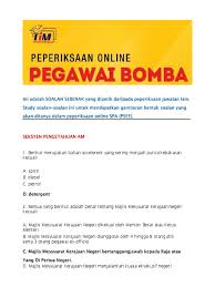 Tambahan jika peristiwa tersebut memberi kesan kepada negara dari politik, ekonomi dan sosial. Soalan Exam Bomba Kb29 Kb41 Baru