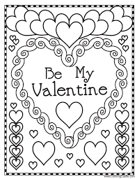 Cute sloth with heart balloon picture to color. Free Printable Valentine S Day Coloring Pages