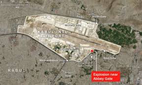 We are aware of an explosion at the kabul airport this morning. 8pzkqx9bagecem