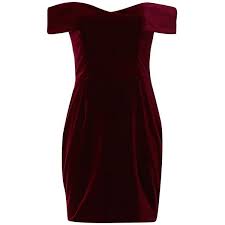 Nicholas Women S Off The Shoulder Velvet Dress 60020 Dzd Liked On Polyvore Featuring Dresses Burgundy Velvet Dress Velvet Cocktail Dress Red Dress Sleeves