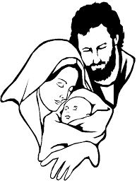 Jesus, mary, joseph and the three kings. Mary And Joseph Coloring Pages Coloring Home