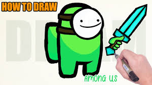 If it will be seen from a distance as a character modeller, you will work your way through many humans and creatures in your career, so why not make things easier for yourself? How To Draw Dream As Among Us Game Character Step By Step Dream Among Us Skin For Kids Easy Youtube