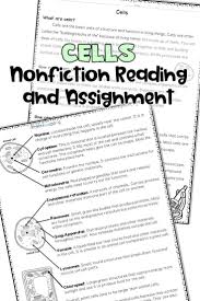 Plant And Animal Cells Differentiated Reading Activity Cell Theory Plant Animal Cells Animal Cell