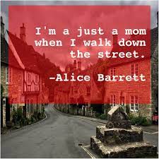 Alice Barrett Im A Just A Mom Francesca Annis Wanting To Be Alone Greta Garbo
