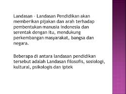 Check spelling or type a new query. Landasan Pendidikan Ppt Download