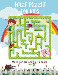 The best places for free printable mazes for kids of all ages who love a good puzzle. Amazon Com Maze Puzzle For Kids Age 8 10 Years Funny Maze Puzzle Game Book Big Book Of Mazes For Kids Amazing Maze Large Print 8 5 X11 Activity Book For Kids Volume 1 9781986749497 Activity