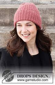 See more ideas about cap, hats, caps hats. City Hat Drops 214 4 Free Knitting Patterns By Drops Design