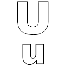 Cut out pictures of things that begin with the u sound. Letter U Coloring Pages Free Printables Momjunction
