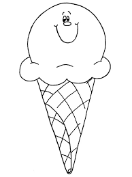 An illustration of an ice cream truck running on the streets. Cool Ice Cream Coloring Pages Pdf Printable Coloringfolder Com