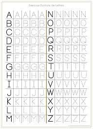 Exercice Ecriture Alphabet En 2020 Ecriture Alphabet Alphabet Cursif Exercices D Ecriture
