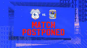 Teams cardiff coventry played so far 24 matches. Match Postponed Cardiff City Vs Coventry City Cardiff
