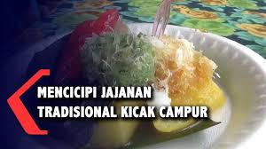 Resep cara membuat kue mendut. Mencicipi Jajanan Tradisional Kicak Campur Di Blitar Youtube