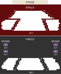 Prince Of Wales Theatre London Seating Chart Stage