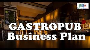 Gastropub Business Plan Template With Example And Sample Business Planning How To Plan Furniture Business Plans