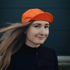 Cycling Cap "cosmos" 100 % Cotton, Hand Painting, Space