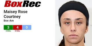 BoxRec: Maisey Rose Courtney