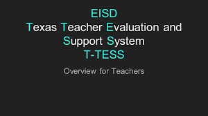 Eisd Texas Teacher Evaluation And Support System T Tess Ppt Video Online Download