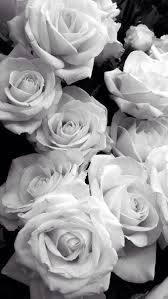 Flowers Background Uploaded By Julianna On We Heart It In 2020 Flower Phone Wallpaper Black And White Photo Wall Black And White Picture Wall
