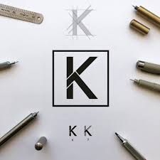 K Seven Final Vector This Was One Of Those Awesome Projects That From Start To Finish Was A Logo Inspiration Branding Monogram Logo Design Typo Logo Design