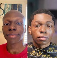 He hasn't had eyebrows in 9 years.. that changed today🙌🏾 Barber Mr.PullUp  📍 Rock Hill, South Carolina￼