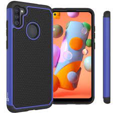 Postpaid phone or tablet sim now: Coveron Samsung Galaxy A11 Case Hexaguard Series Hard Phone Cover Walmart Com Walmart Com
