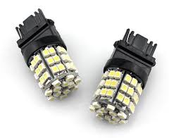 2x White Led Daytime Running Light Bulbs 54 Smd 3156 3157 3757 4114 4157 Shipping From Us By Itemship Http W Running Lights Light Emitting Diode Cars Trucks