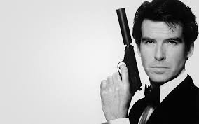Not entirely of his own choosing. Hd Wallpaper Gun 007 Pierce Brosnan James Bond Wallpaper Flare