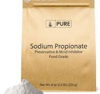 PURE ORIGINAL INGREDIENTS Sodium Propionate (8 oz) Preservative & Mold  Inhibitor, Food Grade, Food Additive