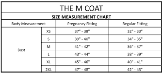 sizing the m coat