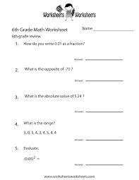 We've gotten to the point where we're pretty pleased with our character studies: 6th Grade Math Review Worksheet Worksheets Worksheets