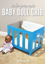 Step2 love & care pretend play baby toddler doll kid. How To Make A Diy Baby Doll Crib Baby Toys Diy Baby Doll Furniture Doll Crib