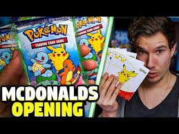 Starting today in the united states, mcdonald's and the pokémon company are celebrating pokémon's 25th anniversary! Wir Offnen Die Mcdonalds Pokemon Booster Pokemon Opening Youtube