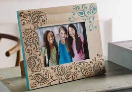It's so easy, even a kid could do. Photo Frame Decoration Ideas With Mod Podge Mod Podge Rocks