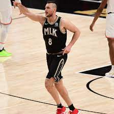 Gallinari locks up embiid, breaks away for slam to clinch ecf trip. Danilo Gallinari On Twitter Big Mood Believeatlanta
