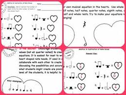 Music Heart Beat Music Math Worksheet Music Math Math Worksheet Math