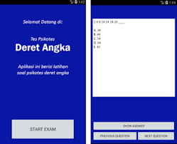 Tips mengerjakan tes ini yaitu lihat keseluruhan deret angka, baca polanya. Psikotes Deret Angka Apk Download For Android Latest Version 1 1 Com Tipsmobilelegends Tipsmobilelegends Psikotesderetangka