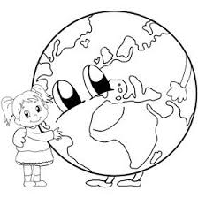 Maestra Marinica Io Abito Il Mondo Giorno Della Terra Immagini Di Scuola Libri Da Colorare