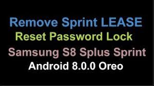 Wondering where to buy these new devices? Remove Bypass Sprint Lease Password Samsung S8 Plus Sprint G955u Youtube