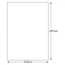 Coloured Paper A4 Ice White 210x297 120gsm