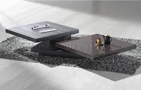 Make a statement in your home with the haring rotating wood coffee table. Dark Brown Contemporary Coffee Table W Rotating Table Panels