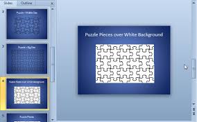 Create an animated jigsaw puzzle in powerpoint in which each. Plantilla De Puzzle Para Powerpoint