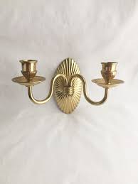 Check out our antique brass sconce selection for the very best in unique or custom, handmade pieces from our sconces shops. Brass Wall Sconce Vintage Brass Candle Wall Sconce Brass Etsy Brass Candle Sconce Candle Wall Sconces Brass Candle