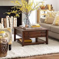Pin By Maria Myers On French Country Living Room In 2020 Brown Living Room Decor Square Coffee Table Decor Coffee Table Decor Living Room
