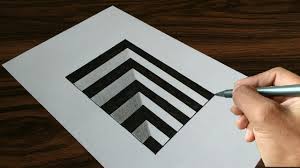 Step by step easy 3d drawings. Very Easy Drawing 3d Hole On Paper Youtube