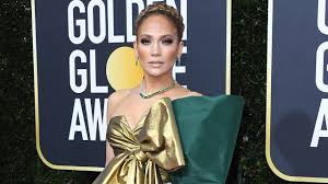 The perfect coinmaster jlo jenniferlopez animated gif for your conversation. Jennifer Lopez Stuns In Dramatic Green And Gold Bow Gown At 2020 Golden Globes