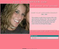 Allie4ever.com: Jamie Alexandra Grimsley :: In Memoriam :: 1986-2005