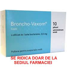 I want this, give me price. Broncho Vaxom Copii 3 5mg Pulbere Orala 10 Plicuri